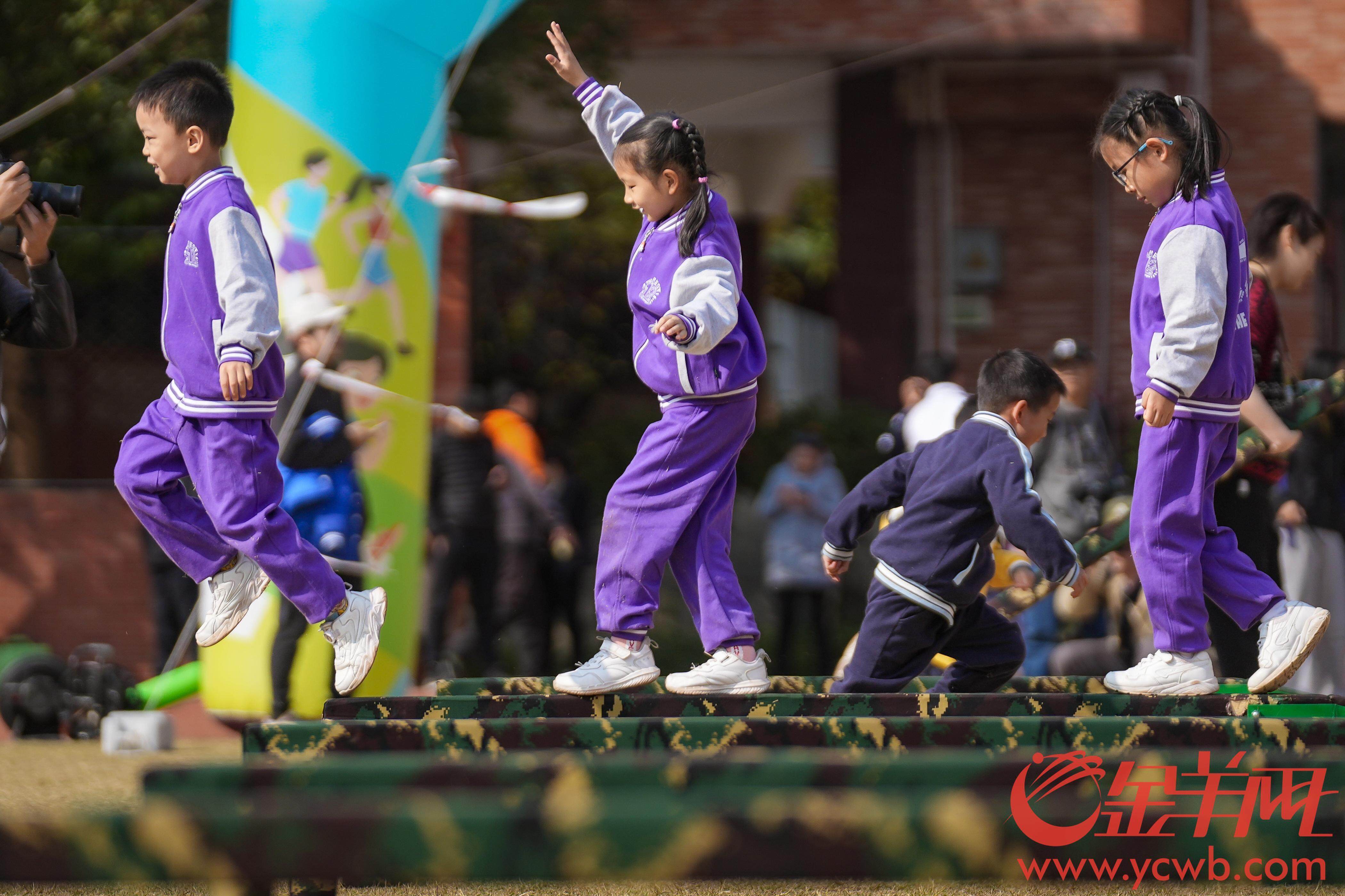视频｜与“亚洲飞人”共传火炬小北路小学趣味体育节点燃“十五运”激情(图10)